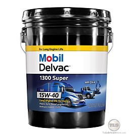 Mobil Delvac 1300 Super 15W40 (5 Gal. Pail)