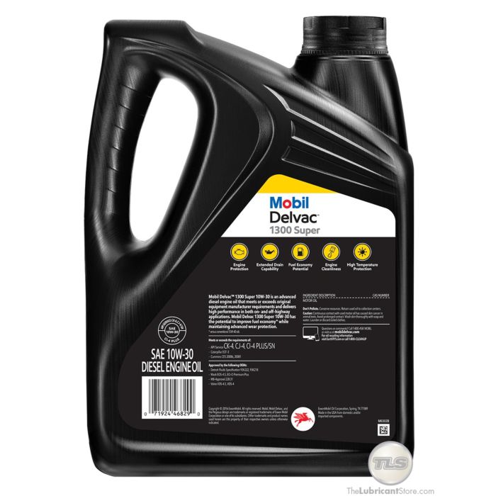 Mobil Delvac 1300 Super 10W30 (Case of 4 - 1 Gal. Containers)