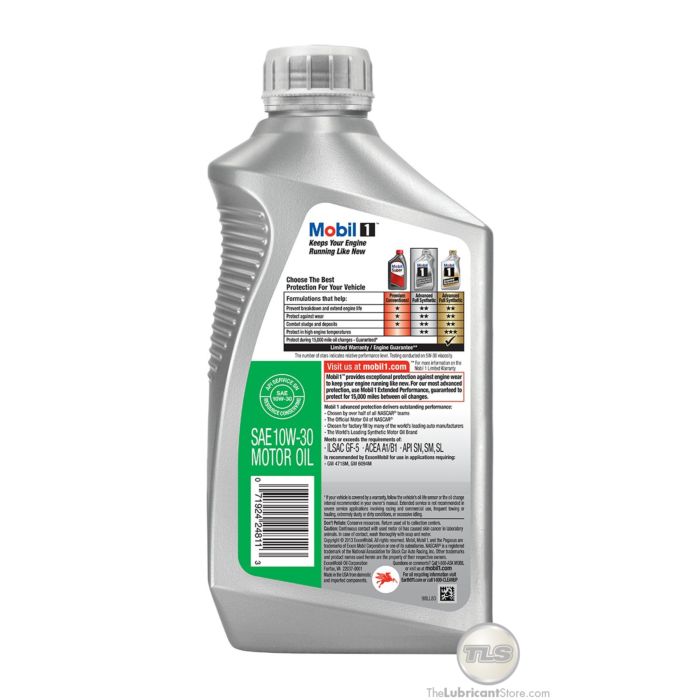 Mobil 1 10W30 (Case - 6 Quarts) Mobil 1 10W30 (Case - 6 Quarts)