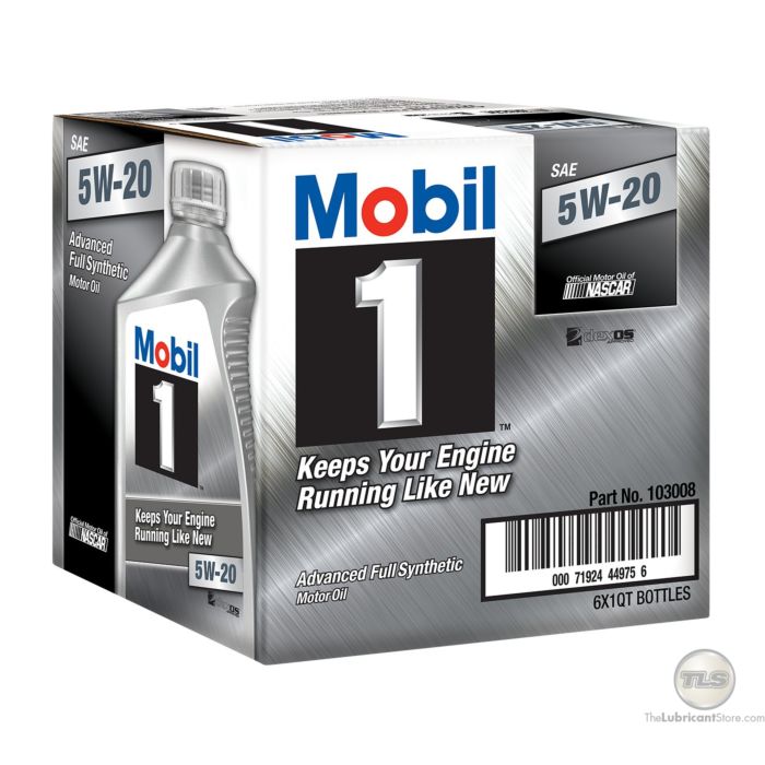 Mobil 1 5W-20 (Case - 6 Quarts)