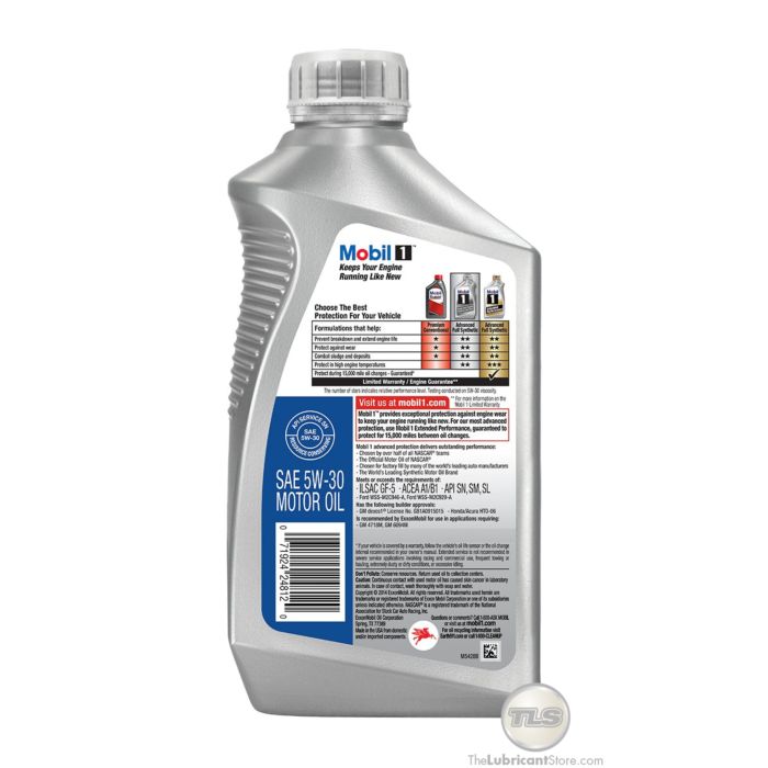 Mobil 1™ 5W30 (Case - 6 Quarts)