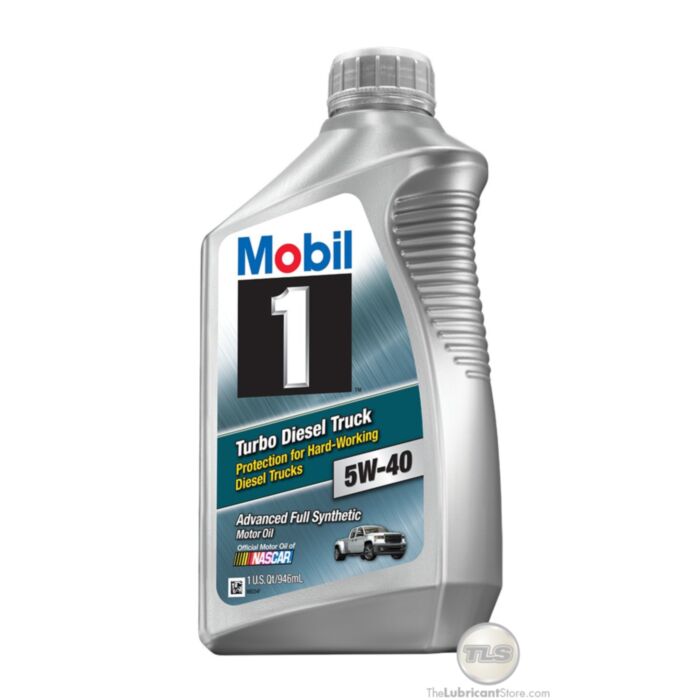 Mobil 1 Turbo Diesel Truck 5W-40 (Case - 6 Quarts)