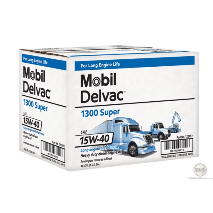 Mobil Delvac 1300 Super 15W40 (Case of 4 - 1 Gal. Containers)