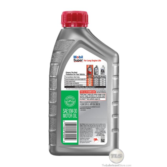 Mobil Super 10W30 (Case - 6 Quarts)