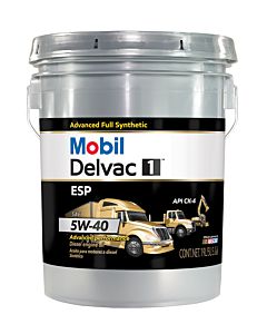 Mobil Delvac 1 ESP 5W40 (5 Gal. Pail)