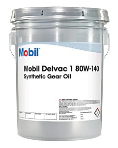 Mobil Delvac 1 Gear Oil 80w140 (5 Gal. Pail)