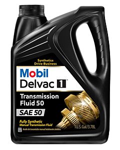 Mobil Delvac 1 Transmission Fluid 50 (Case of 4 - 1 Gal. Containers)